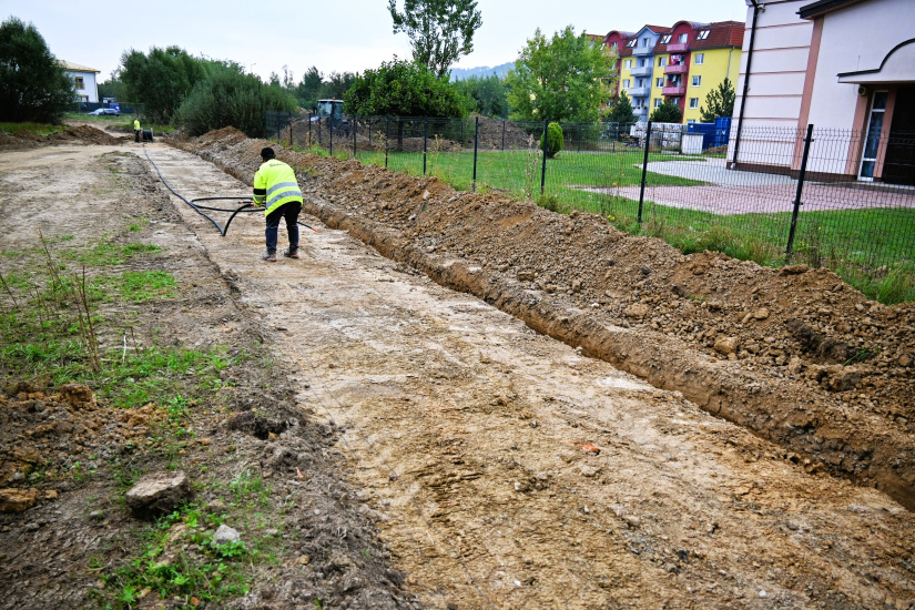 Park Sokolej (práce 36. týždeň 2025)