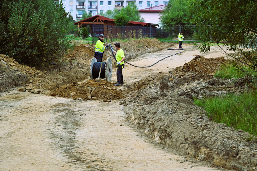Park Sokolej (práce 36. týždeň 2025)