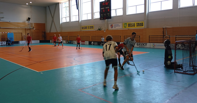 Snina - FBK Humenné 5:9 (florbal, starší žiaci)