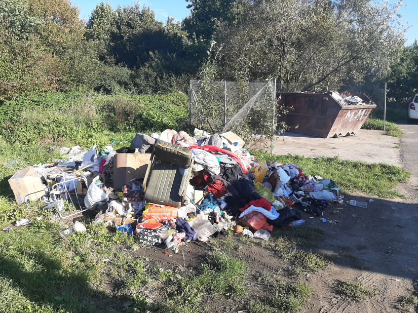 Separácia kontajnera (Podskalka)