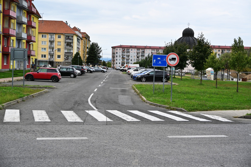 Uzavretie časti ulice SNP (otvorenie K Parku)
