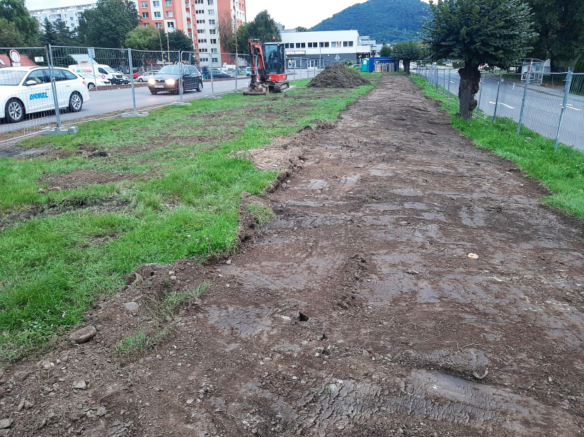 Zelená alej / Zelená a modrá infraštruktúra