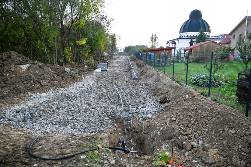 Park Sokolej (práce 40. týždeň 2025)