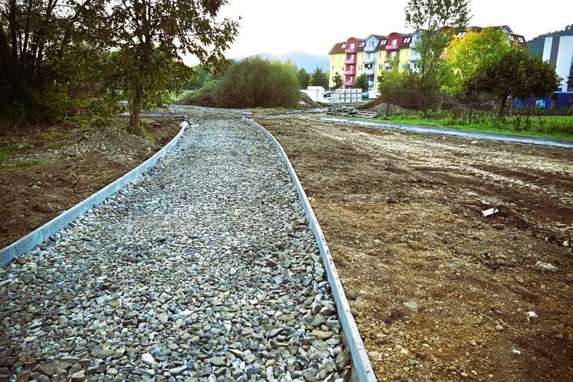Park Sokolej (práce 40. týždeň 2025)