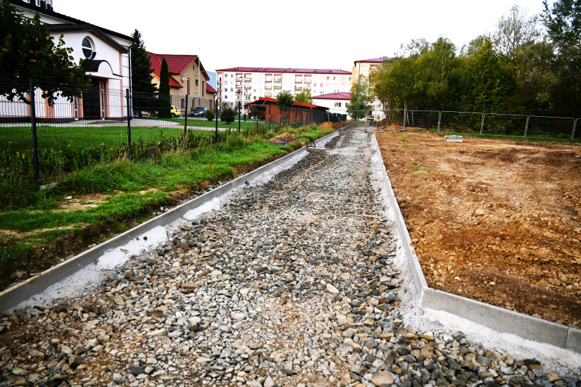 Park Sokolej (práce 40. týždeň 2025)