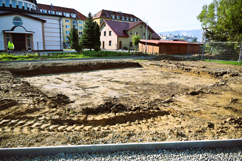 Park Sokolej (práce 41. týždeň 2025)