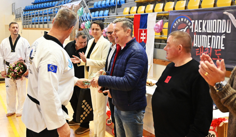 Taekwondo klub Humenné má 30 rokov. Slávnostná akadémia