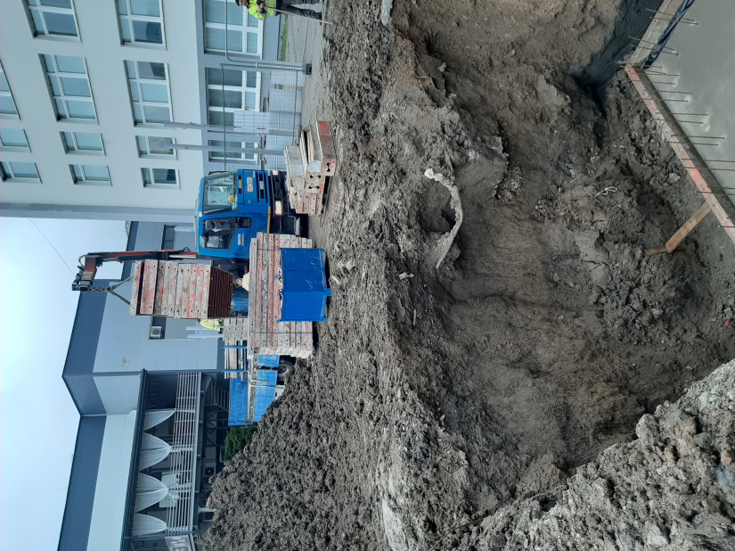 Modrá infraštruktúra... pred CVČ vznikne pochôdzna fontána
