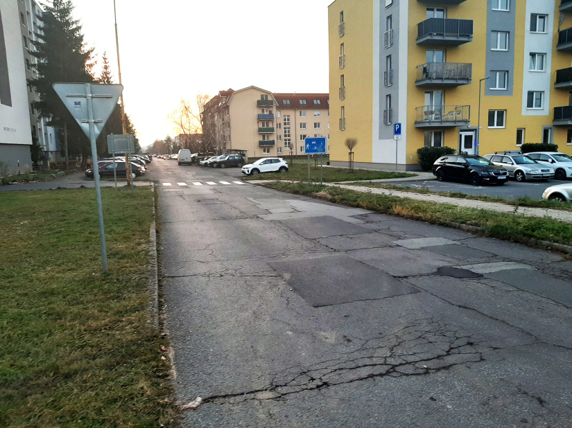Oprava cesty Ulice SNP / začína 4. decembra ráno