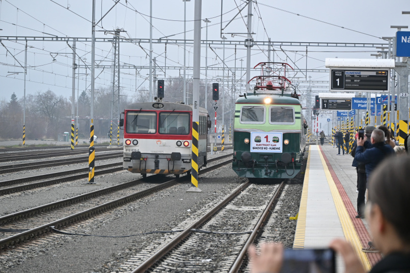 Elektrifikácia trate Bánovce n/O. - Humenné spustená