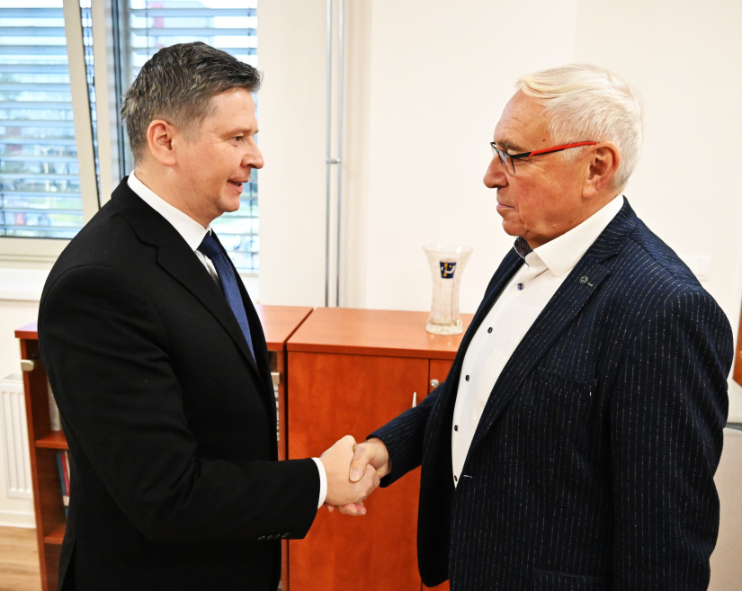 JUDr. Ivan Roháč u primátora mesta