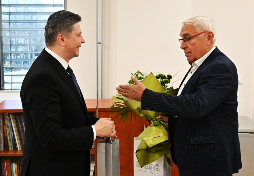 JUDr. Ivan Roháč u primátora mesta