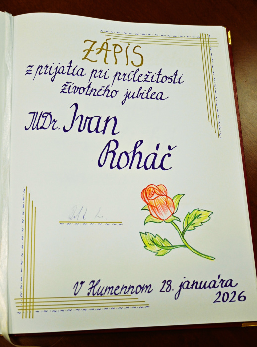 JUDr. Ivan Roháč u primátora mesta