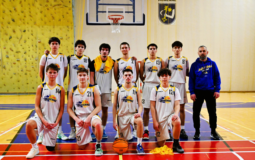 1. BK Humenné - Tydam UPJŠ Košice 32:77 (juniori)