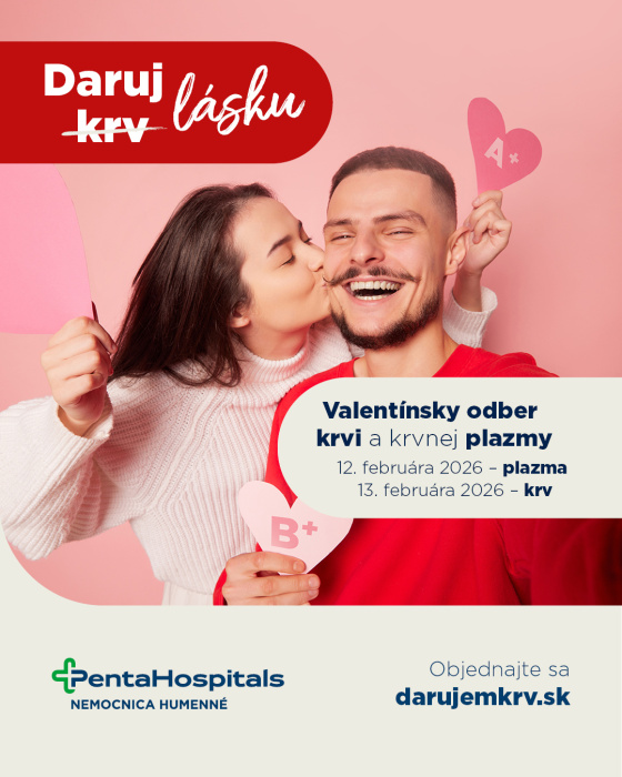 Valentínsky odber krvi