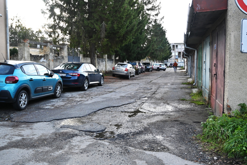 Nemocničná ulica / rekonštrukcia medzigarážovách priestorov