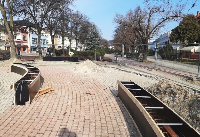 Zelená a modrá infraštruktúra (marec 2026, 10. týždeň) / Fontána lásky