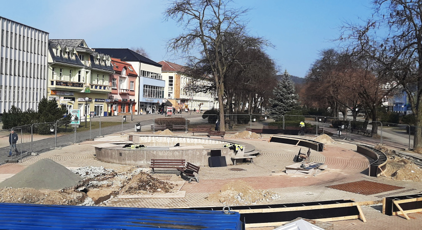 Zelená a modrá infraštruktúra (marec 2026, 10. týždeň) / Fontána lásky