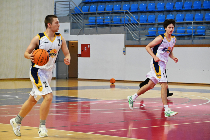 1. BK Humenné - Spišskí Rytieri 55:97 (juniori)