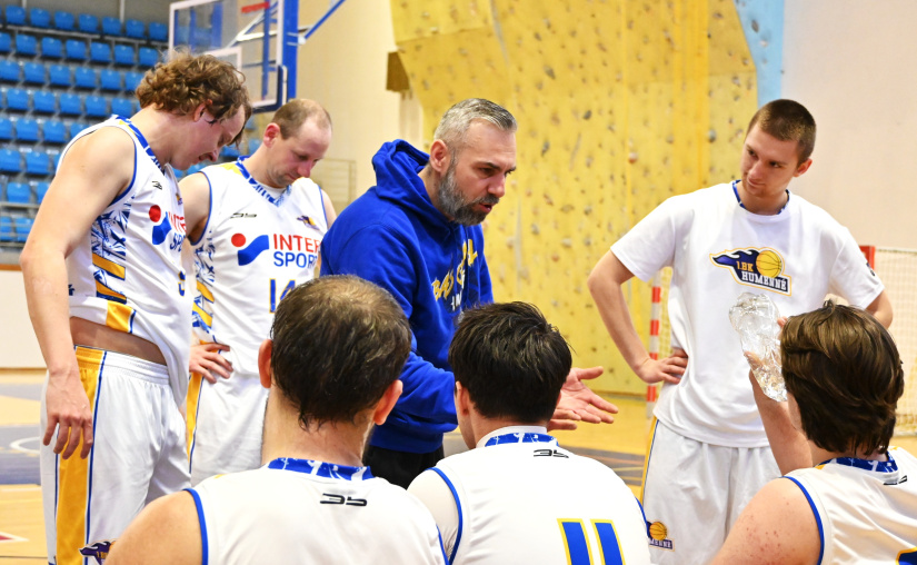 1. BK Humenné - Ravens Košice 97:46, 2. liga muži