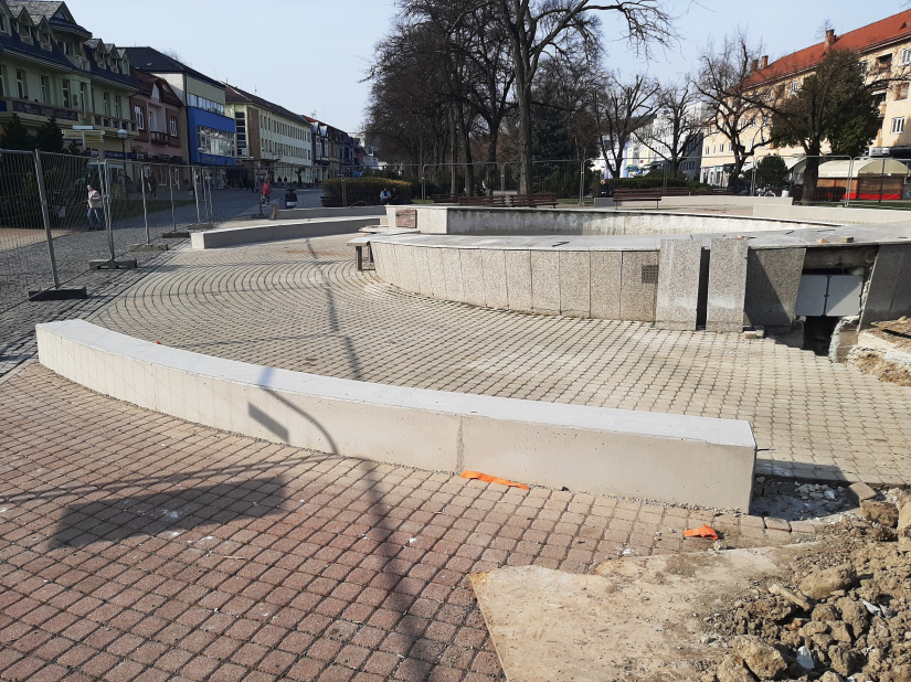 Zelená a modrá infraštruktúra (marec 2026, 13. týždeň) / Fontána lásky