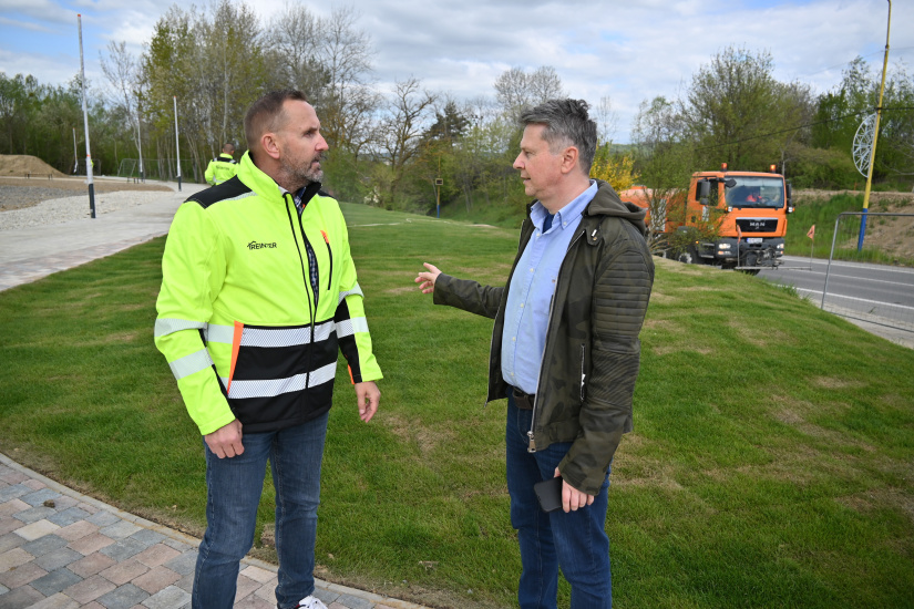 Zelená a modrá infraštruktúra (apríl 2026, 17. týždeň) / Park Sokolej