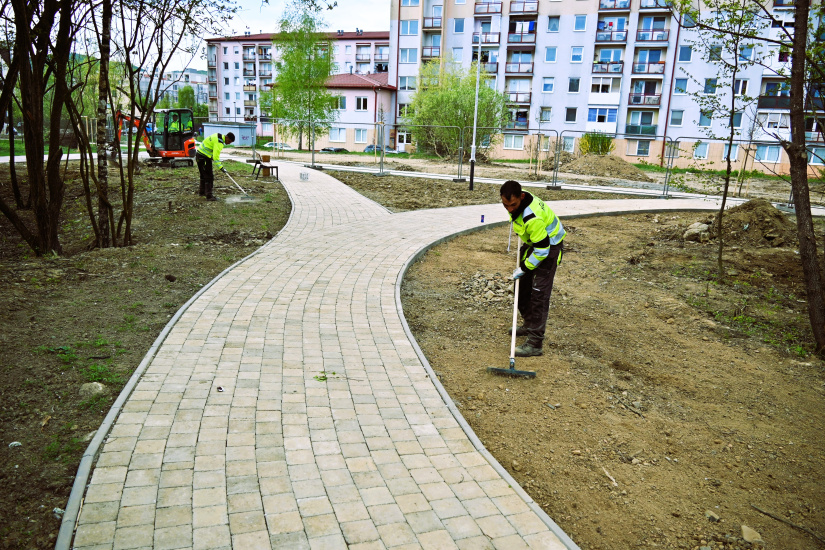 Zelená a modrá infraštruktúra (apríl 2026, 17. týždeň) / Park Sokolej