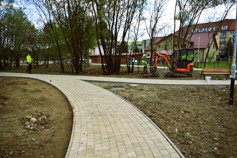 Zelená a modrá infraštruktúra (apríl 2026, 17. týždeň) / Park Sokolej