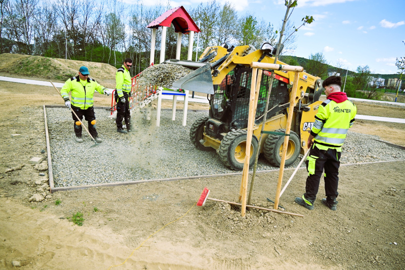 Zelená a modrá infraštruktúra (apríl 2026, 17. týždeň) / Park Sokolej