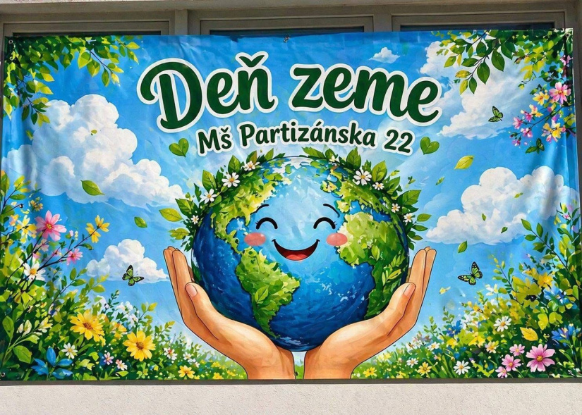 "Narodeniny" našej Zeme / MŠ Partizánska