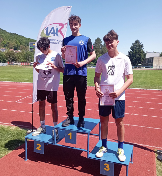Okresné kolo v atletike chlapcov ZŠ