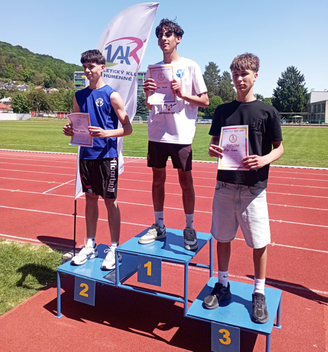 Okresné kolo v atletike chlapcov ZŠ