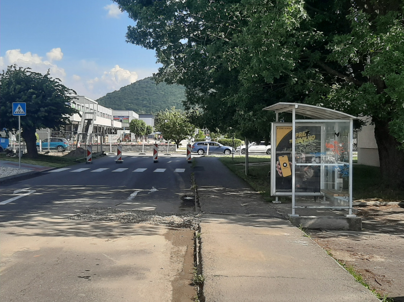 Dočasné obmedzenia v rámci výstavby križovatky