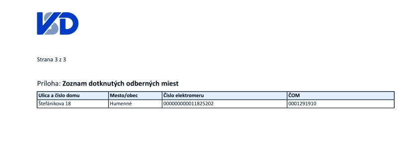 Prerušenie distribúcie elektriny - Štefánikova 18 (7.7.)