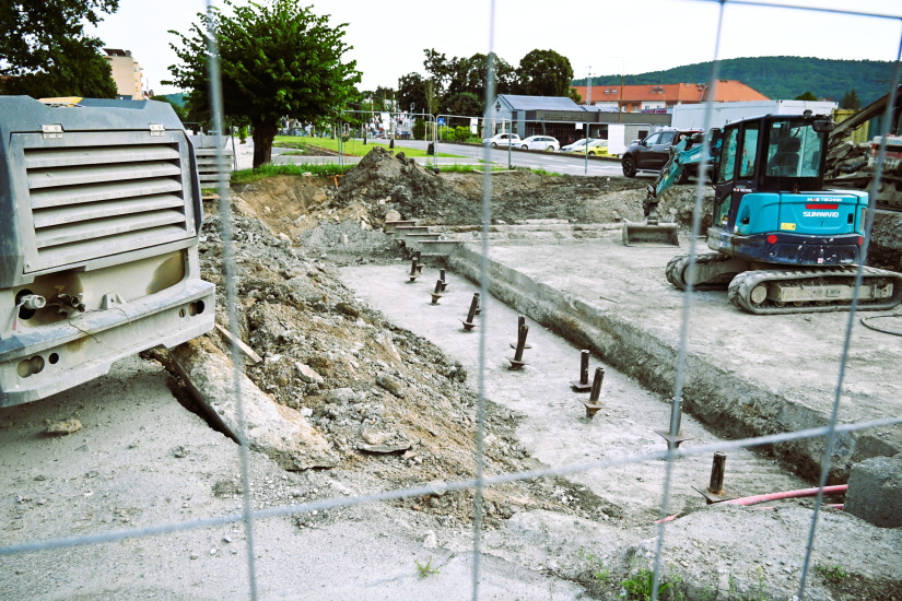 Okružná križovatka Laborecká /29. týždeň