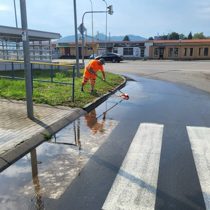 Po sobotňajšej búrke tzv. "čistiaca" nedeľa