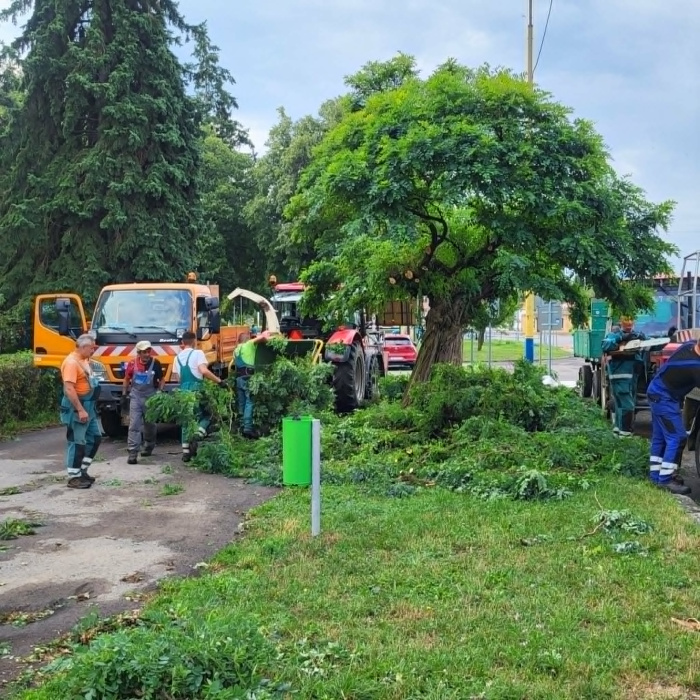 Po sobotňajšej búrke tzv. "čistiaca" nedeľa