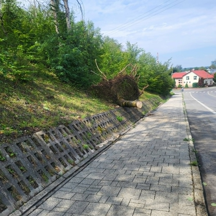Po sobotňajšej búrke tzv. "čistiaca" nedeľa