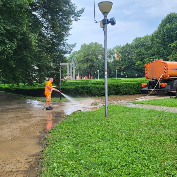 Po sobotňajšej búrke tzv. "čistiaca" nedeľa