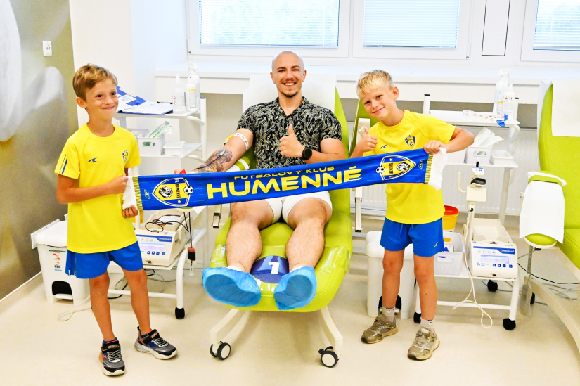 Futbalová kvapka krvi / prezentácia nových dresov FK Humenné