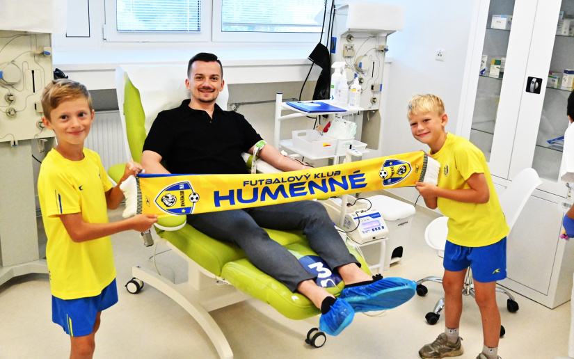 Futbalová kvapka krvi / prezentácia nových dresov FK Humenné