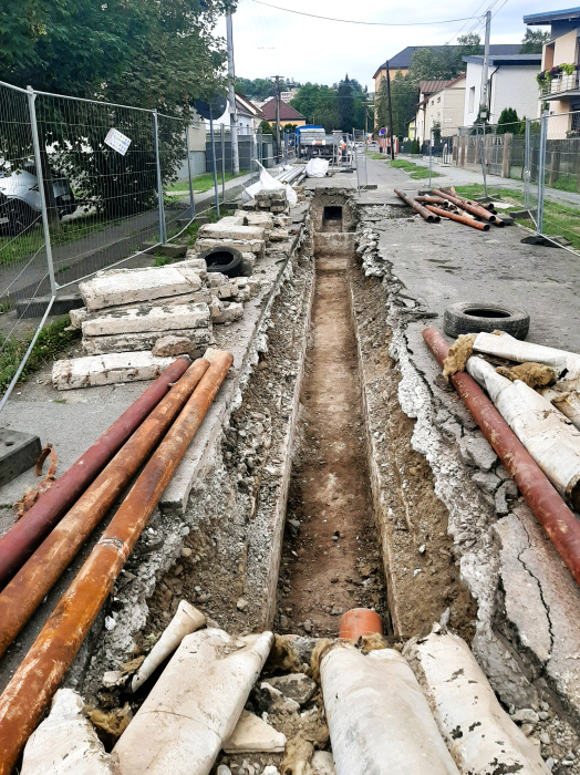 Rekonštrukcia potrubí / Etapa 16 / 23. júla