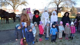 škôlkari z MŠ na Štefánikovej ulici