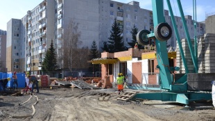 Novostavba bytovky na Sídlisku pod Sokolejom