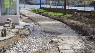 Chodník na Ševčenkovej ulici