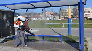 Očista autobusových zastávok