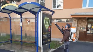 Očista autobusových zastávok