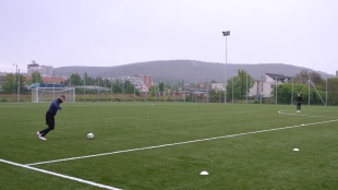 Futbalový tréning mužov