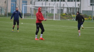 Futbalový tréning mužov