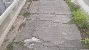 Chodník na nadjazde